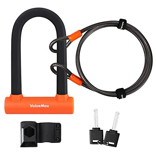 ValueMax Bike U-Lock with Cable