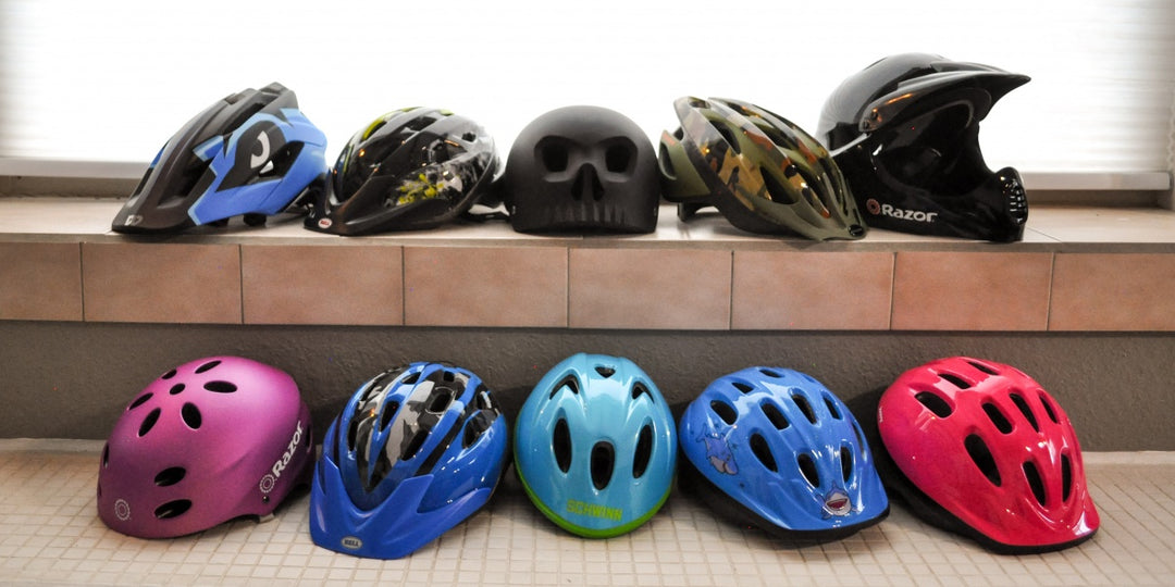 Assorted E-Bike Helmets