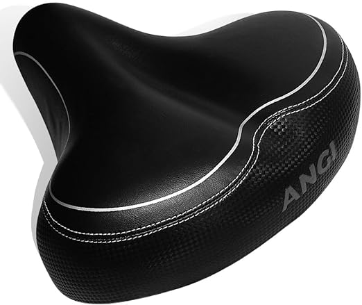 ANGI Oversized Cruiser Bike Saddle