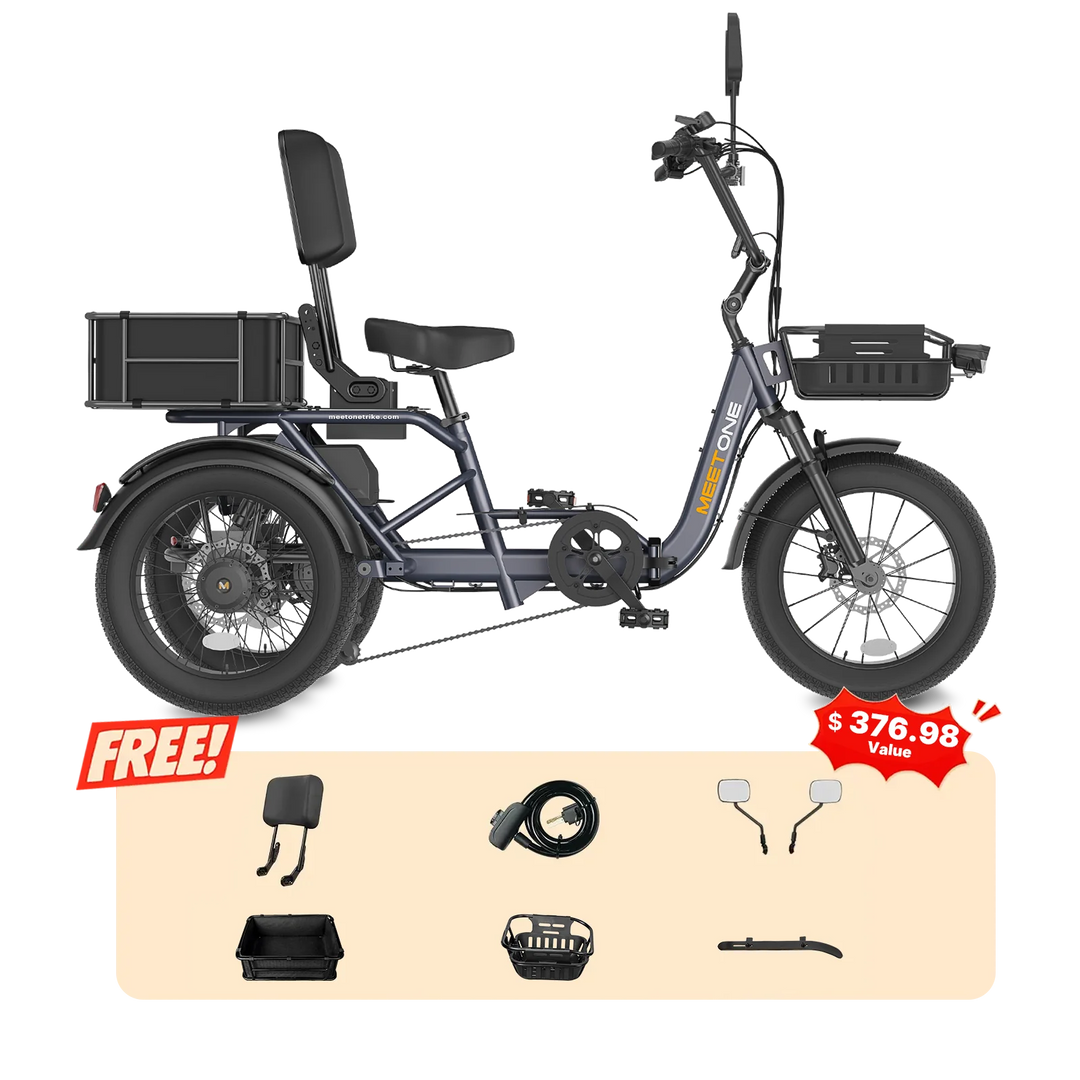 Meet One Breeze Pro 2.0 Full Suspension Trike
