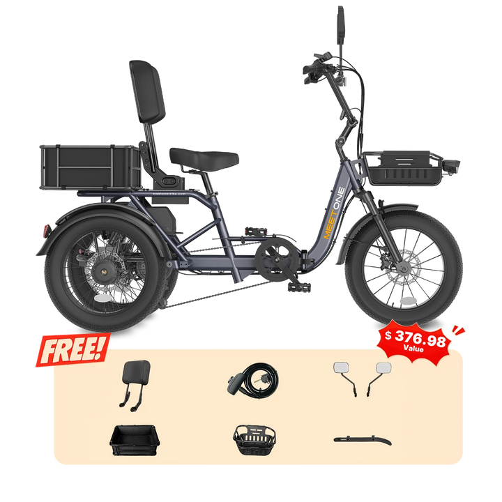 Meet One Breeze Pro 2.0 Full Suspension Trike