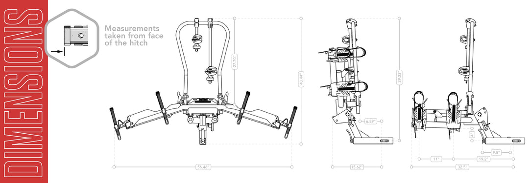 Hollywood Destination E Rack for Electric Bikes