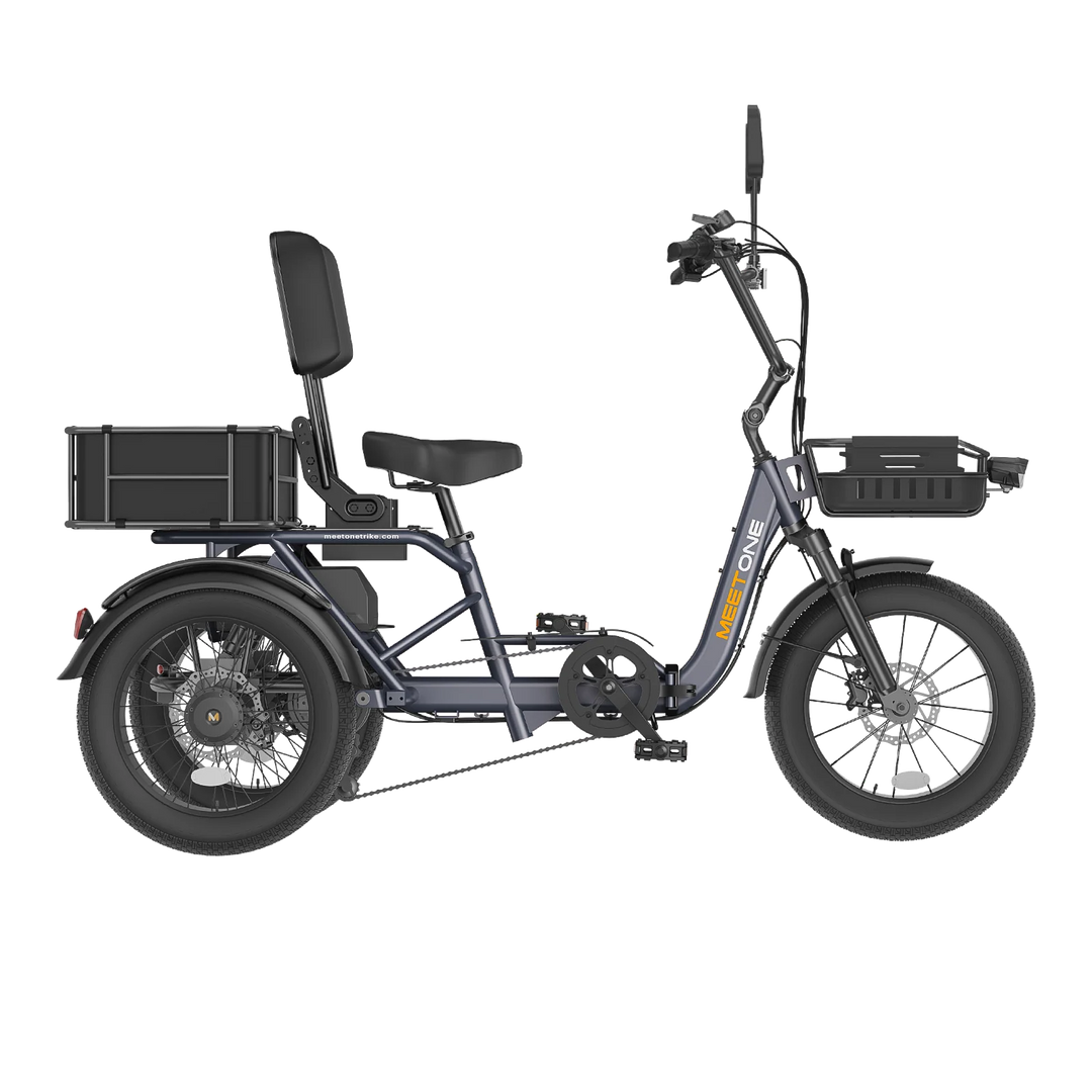 Meet One Breeze 2.0 Full Suspension Folding Electric Trike