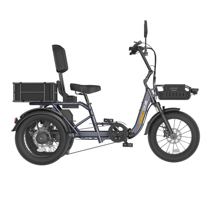 Meet One Breeze 2.0 Full Suspension Folding Electric Trike