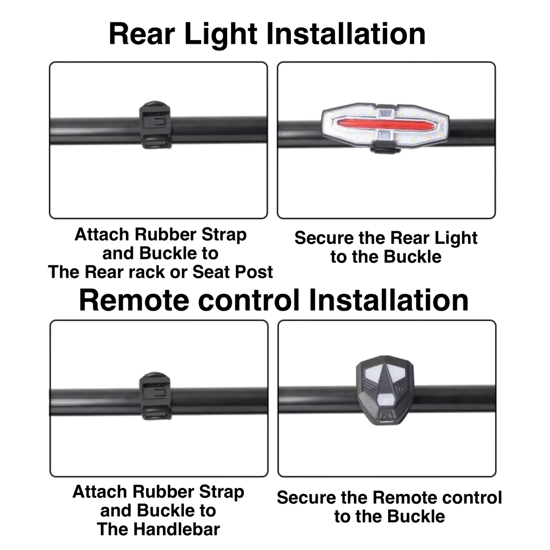Eahora Universal Rear Light & Turn Signal