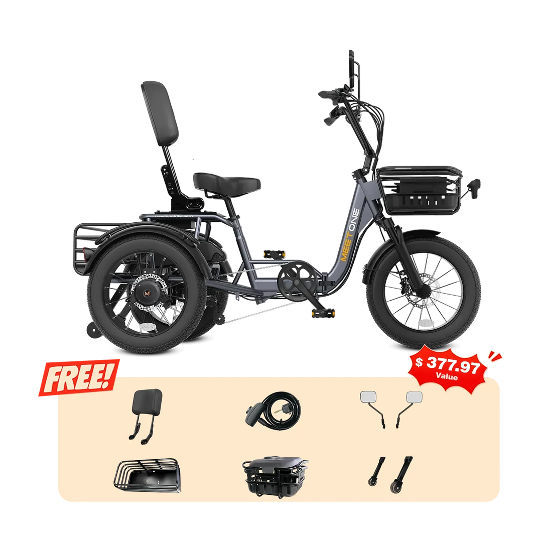Meet One Breeze Fat Tire Electric Trike